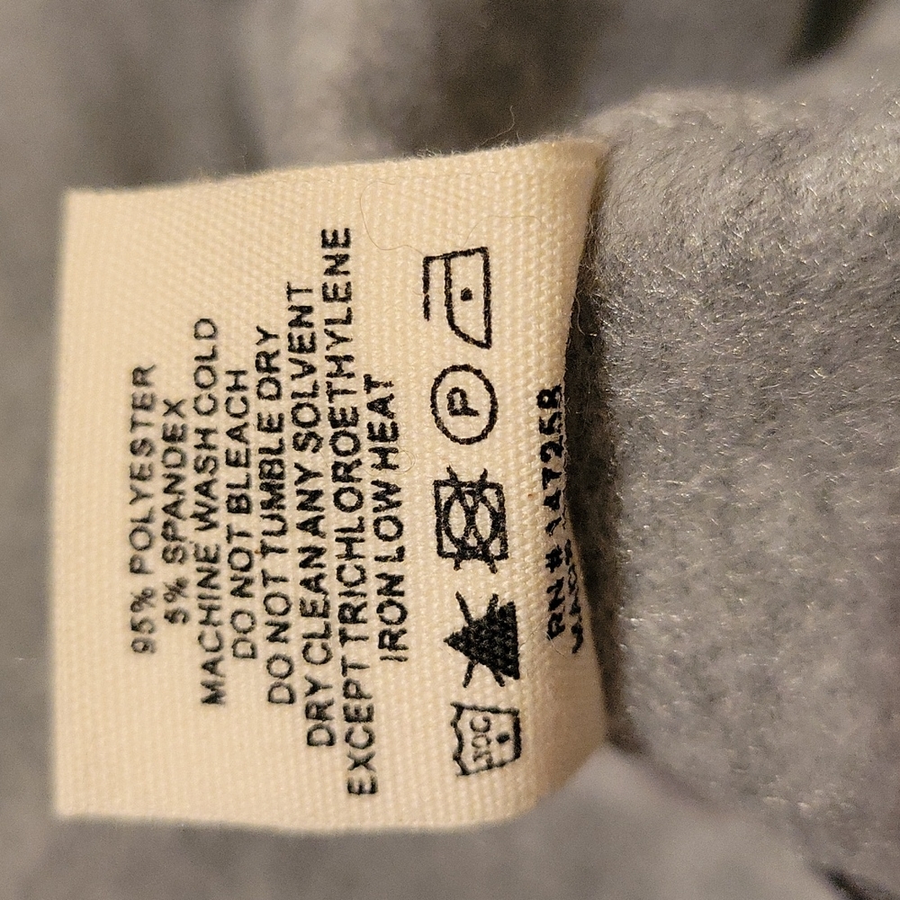 NWT Simply Southern Medium Vest Grey/Black with Leather Accents - Picture 6 of 7